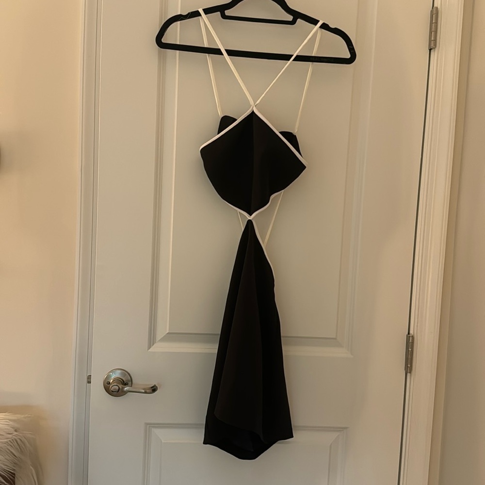 Zara cut out dress